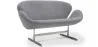 2-zits gebogen bank - stoffen bekleding - Svin image 9