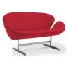 2-zits gebogen bank - stoffen bekleding - Svin image 9