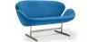 2-zits gebogen bank - stoffen bekleding - Svin image 9