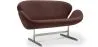 2-zits gebogen bank - stoffen bekleding - Svin image 9