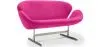 2-zits gebogen bank - stoffen bekleding - Svin image 9
