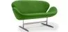 2-zits gebogen bank - stoffen bekleding - Svin image 9