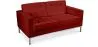 Lederen Gestoffeerde Sofa - 2 zits - Konel image 9