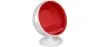 Ball Design Fauteuil - Gestoffeerd in Kunstleer - Batton image 9