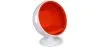Ball Design Fauteuil - Gestoffeerd in Kunstleer - Batton image 9