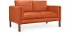 Lederen Gestoffeerde Sofa - 2 zits - Mordecai image 9