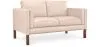 Lederen Gestoffeerde Sofa - 2 zits - Mordecai image 9