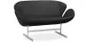 Gebogen Sofa - Gestoffeerd in Leer - 2 zits - Svin image 9