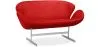 Gebogen Sofa - Gestoffeerd in Leer - 2 zits - Svin image 9