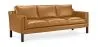 Sofa Gestoffeerd in Leder - 3 zits - Menache image 9