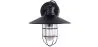 Zwarte Wandlamp - Vintage Design - Garn image 9
