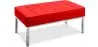 Design Bank - 2 zits - Bekleed met leer - Konel image 9