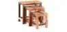 Pack x3 Stapelbare salontafel - Hout - Seaside image 9