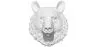 Wanddecoratie - Witte Berenkop - Uka image 9