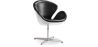 Fauteuil met armleggers - Aviator Stijl - Bekleed in Leder - Via image 9