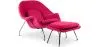 Design Fauteuil met Voetsteun - Gestoffeerd - Womb image 9