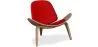 Scandinavisch design fauteuil - Leren bekleding - Lucy image 9