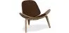 Scandinavisch design fauteuil - Leren bekleding - Lucy image 9