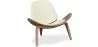 Scandinavisch design fauteuil - Leren bekleding - Lucy image 9