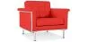 Fauteuil met armleggers - Gestoffeerd in leer - Town image 9