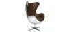 Fauteuil met Armleggers - Aviator Stijl - Leder en Metaal - Cocoon image 9