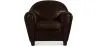 Fauteuil met armleggers - Gestoffeerd in leer - Club image 9