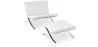 Design Fauteuil met Voetenbankje - Gestoffeerd in Kunstleer - Town image 9