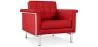 Fauteuil met armleggers - Gestoffeerd in kunstleer - Town image 9