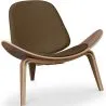 Design Fauteuil - Scandinavische Fauteuil - Bekleed met kunstleer - Lucy image 9