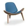 Design Fauteuil - Scandinavische Fauteuil - Bekleed met kunstleer - Lucy image 9