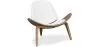 Scandinavisch design fauteuil - Leren bekleding - Lucy image 9