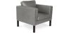 Fauteuil met armleuning - Gestoffeerd in kunstleer - Betzalel image 9