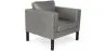 Fauteuil met armleuning - Gestoffeerd in kunstleer - Betzalel image 9