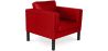 Fauteuil met armleuning - Gestoffeerd in kunstleer - Betzalel image 9
