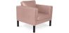 Fauteuil met armleuning - Gestoffeerd in kunstleer - Betzalel image 9