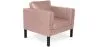 Fauteuil met armleuning - Gestoffeerd in kunstleer - Betzalel image 9