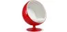 Bola Design Fauteuil - Gestoffeerd in kunstleer - Baller image 9