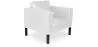 Fauteuil met armleggers - Bekleed in leer - Betzalel image 9