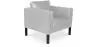Fauteuil met armleggers - Bekleed in leer - Betzalel image 9