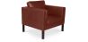 Fauteuil met armleggers - Bekleed in leer - Betzalel image 9