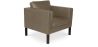 Fauteuil met armleggers - Bekleed in leer - Betzalel image 9