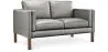 Leder Gestoffeerde Sofa - 2 zits - Mordecai image 9