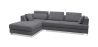 3-zits gestoffeerde chaise lounge - stoffen bekleding - Boretti image 9