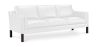 Sofa gestoffeerd in kunstleer - 3 zits - Benzion image 9