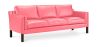 Sofa gestoffeerd in kunstleer - 3 zits - Benzion image 9
