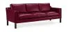 Sofa gestoffeerd in kunstleer - 3 zits - Benzion image 9