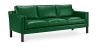 Sofa gestoffeerd in kunstleer - 3 zits - Benzion image 9