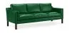 Sofa gestoffeerd in kunstleer - 3 zits - Benzion image 9