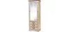 Country Chic Spiegel Kledingkast - Gewaxed Hout image 9