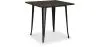 Vierkante Eettafel - Industrieel Ontwerp - Hout & Metaal - Stylix image 9